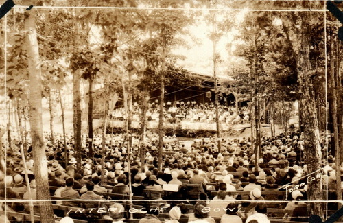 Interlochen Center for the Arts - Old Postcard View (newer photo)